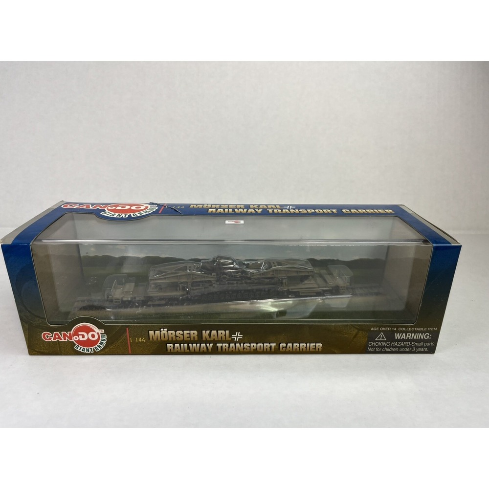 Dragon Mörser Karl Railway Transport Carrier Brown  20139 1/144 Scale Can Do